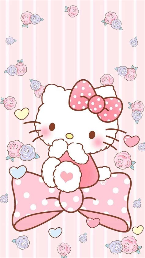 Holiday Art. . Cute wallpapers hello kitty